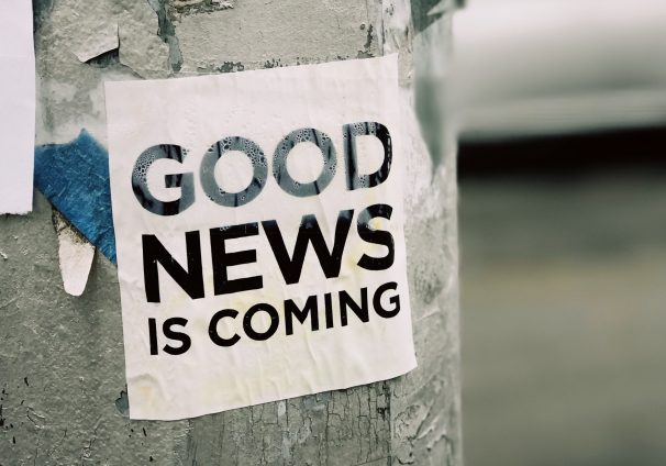 good news is coming