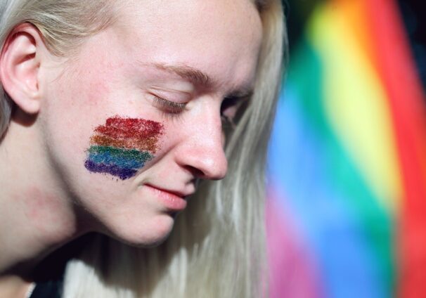girl, gay pride