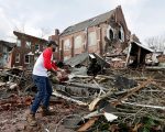 Tornado damage - TN church