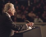 Rev. Billy Graham speaks