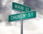 church and main