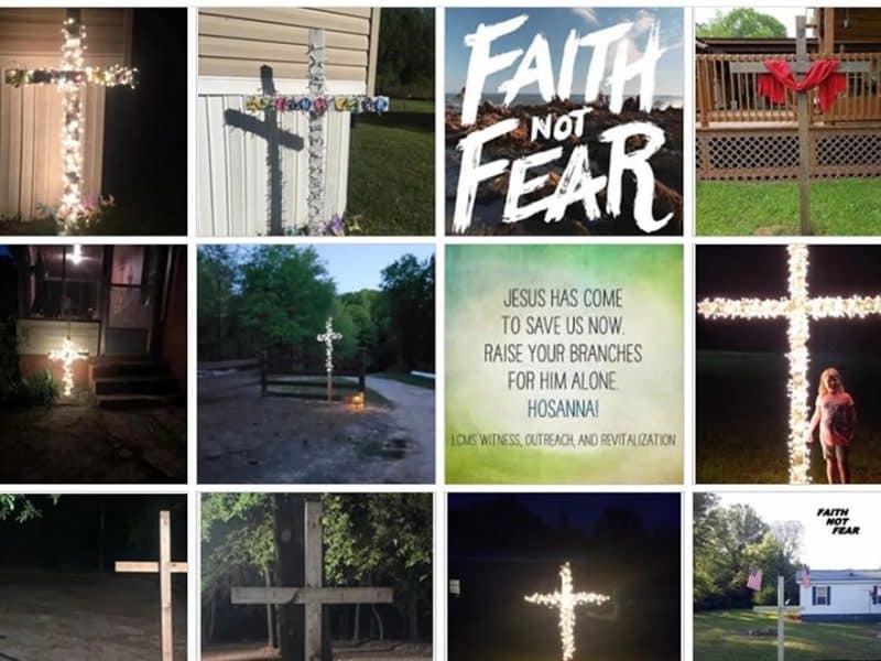 Faith Not Fear crosses