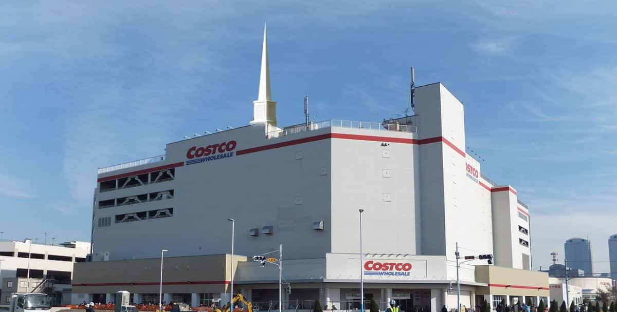 Costco with a steeple