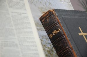 German Bible and book