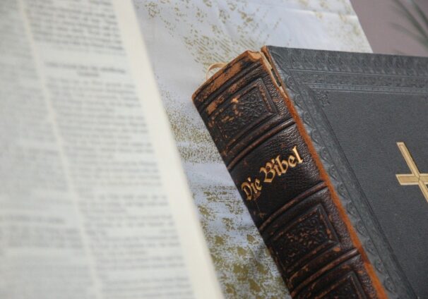 German Bible and book