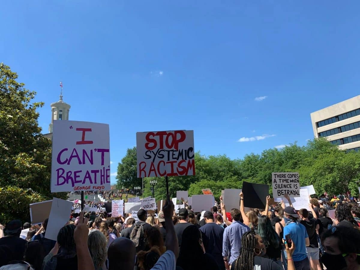 Protesters in Nashville