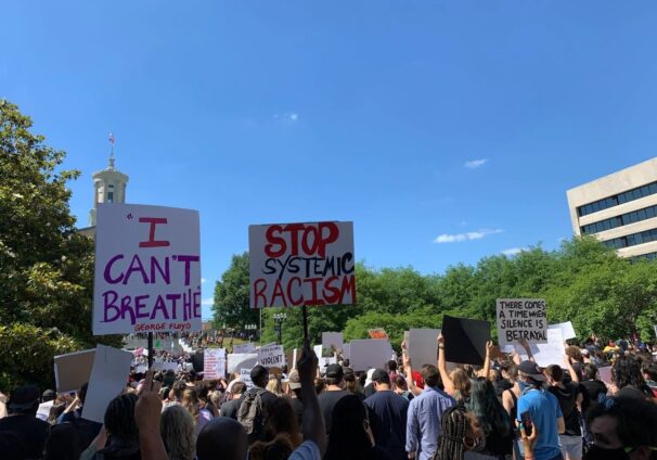 Protesters in Nashville