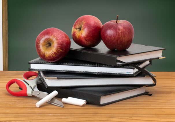 apples and books