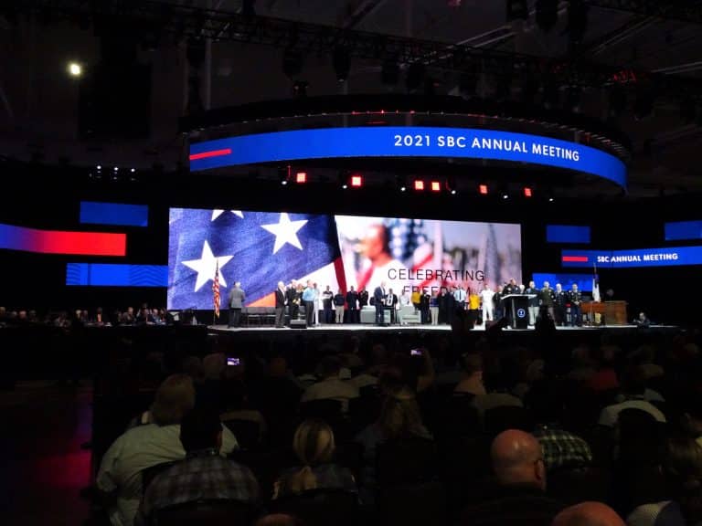 SBC Meeting Opens with Patriotism, Drops Attempt to Decry Jan. 6 Word&Way
