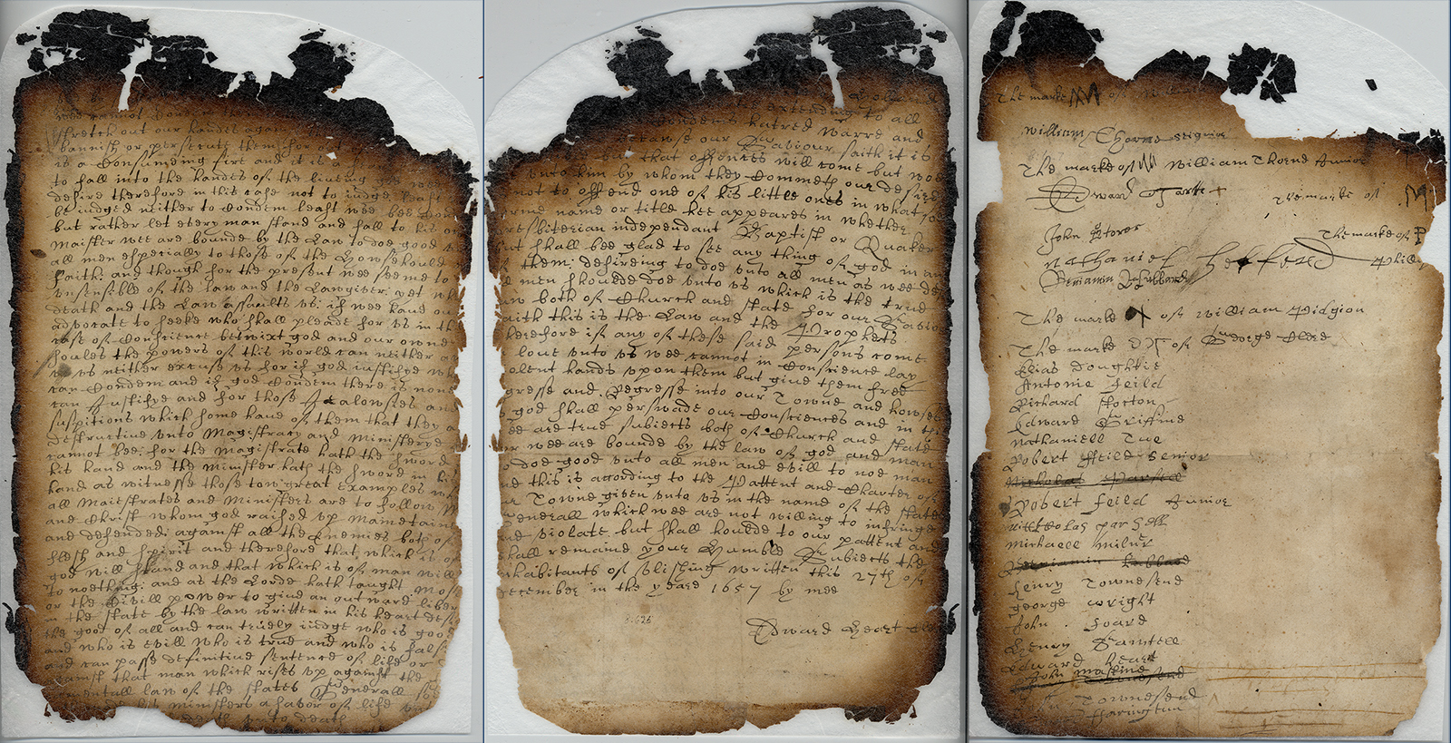 Flushing Remonstrance on Display for First Time in 7 Years at New